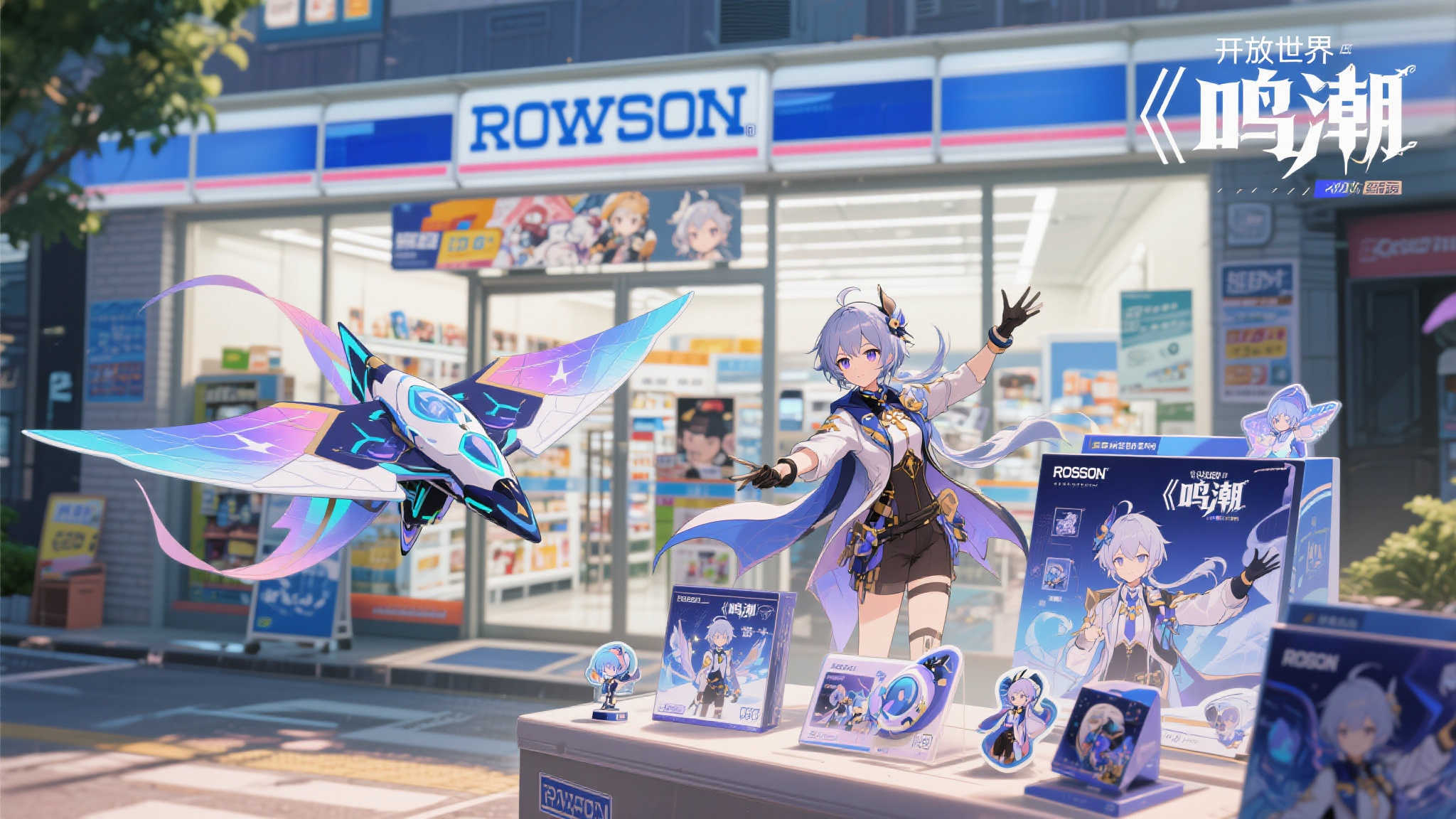 《鸣潮》携手罗森开启联动!全新滑翔翼皮肤震撼上线! 《鸣潮》携手罗森开启联动!全新滑翔翼皮肤震撼上线!